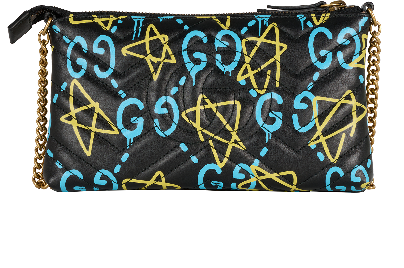 Ghost Mini Crossbody, &pound;495, Handbags, Black, Leather, Back view